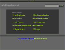 Tablet Screenshot of adultxxxstory.net